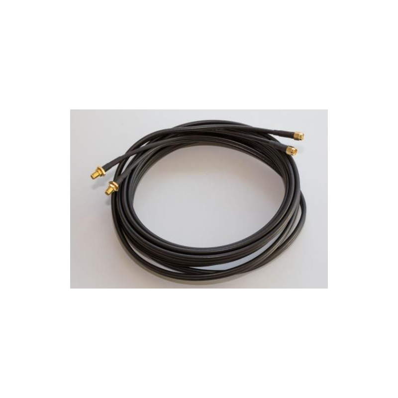 CABLE COAXIAL DE ANTENA EXTENSIÓN 3m HDF-195 BAJA PERDIDA A-CAB-143